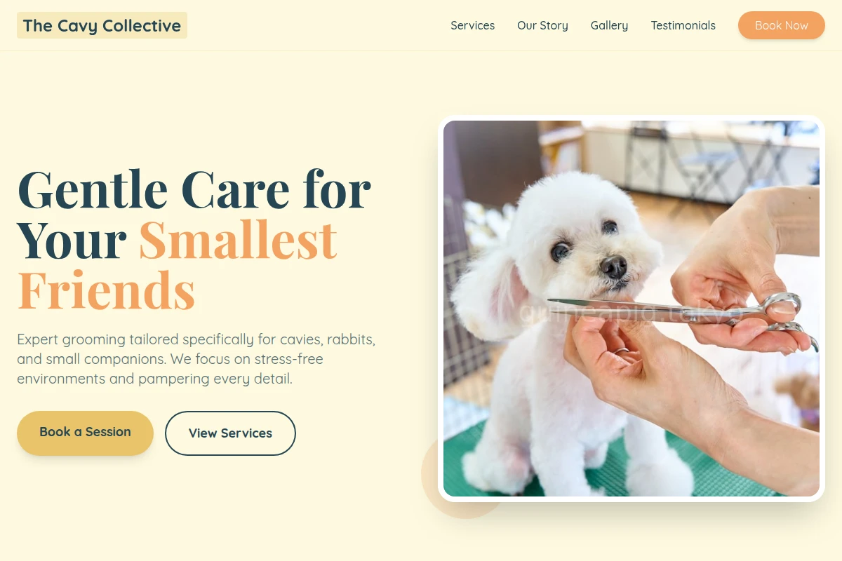 Cute Pet Grooming