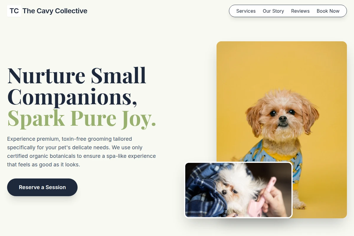 Organic Pet Grooming