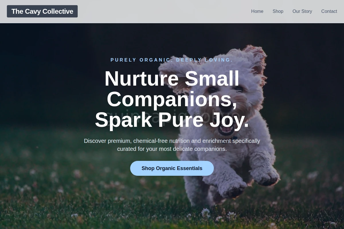 Organic Pet Shop