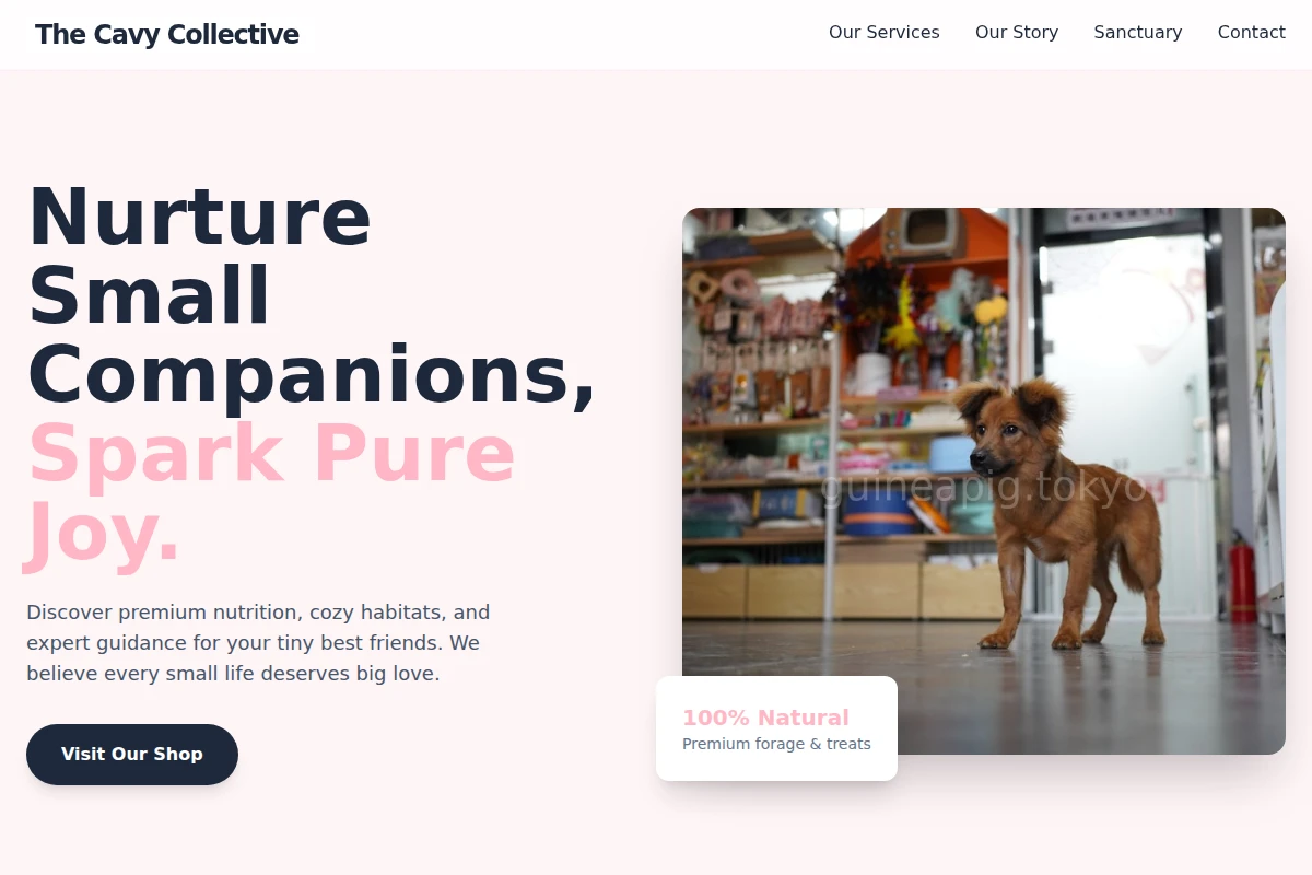 Forage Pet Shop